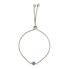 Birthstone Slider Bracelet