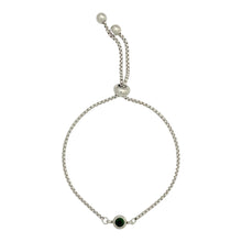 Birthstone Slider Bracelet