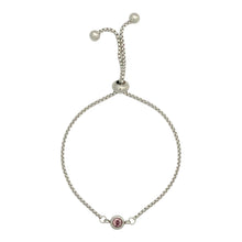 Birthstone Slider Bracelet