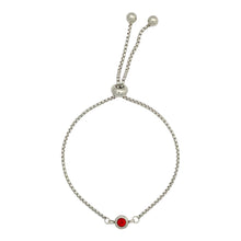 Birthstone Slider Bracelet