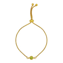 Birthstone Slider Bracelet