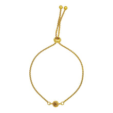 Birthstone Slider Bracelet