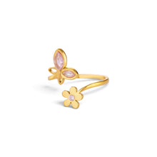 Butterfly Adjustable Ring