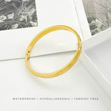 Hammered Hinged Bangle