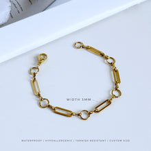 Rectangular Link Chain Bracelet