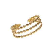 Beaded Open Bangle Bracelets