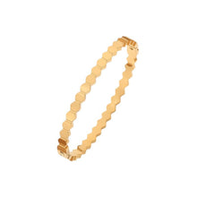 Bee Hive Hinged Bangle