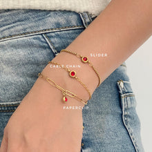 Birthstone Slider Bracelet Bracelets