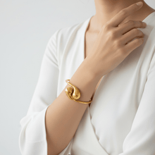Bold Drop Bangle Bracelet