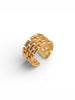 Brick Adjustable Ring Rings