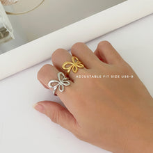 Butterfly Adjustable Ring
