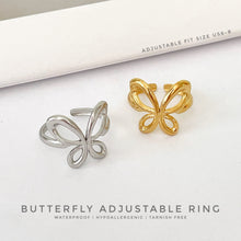 Butterfly Adjustable Ring