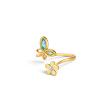 Butterfly Adjustable Ring Rings