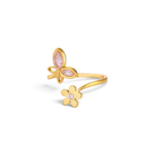 Butterfly Adjustable Ring Rings