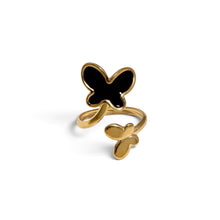 Butterfly Adjustable Ring Rings
