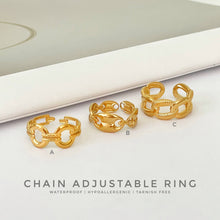 Chain Adjustable Ring Rings