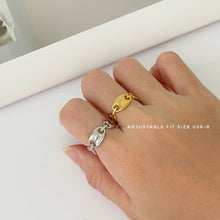 Chain Adjustable Ring Rings