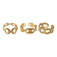 Chain Adjustable Ring Rings