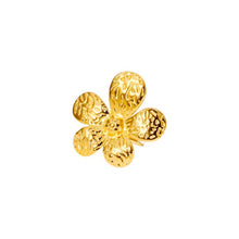 Chunky Adjustable Flower Ring