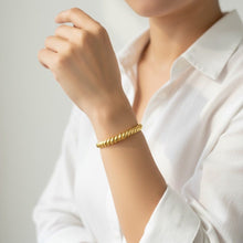 Croissant Open Bangle Bracelet
