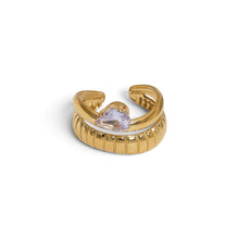 Crystal Cluster Ring Ring