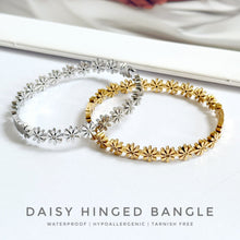 Daisy Hinged Bangle