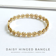 Daisy Hinged Bangle