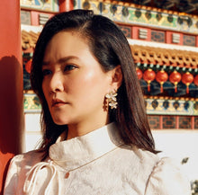 Double Cherry Blossom Earring Earring