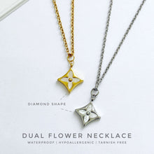 Dual Color Bloom Necklace