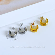 Duo C Hoop Earring Earrings