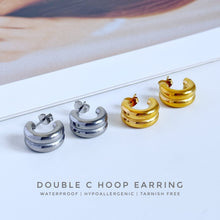 Duo C Hoop Earring Earrings