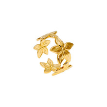 Flower Adjustable Ring Rings