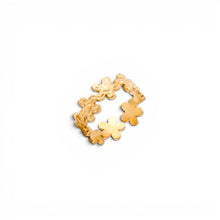 Flower Adjustable Ring Rings