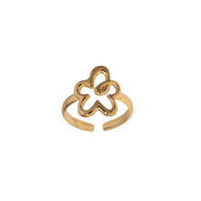 Flower Adjustable Ring Rings