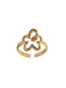 Flower Adjustable Ring Rings