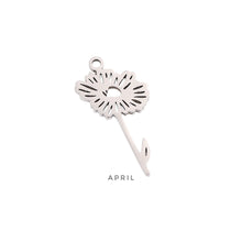 Flower Month Charm Charms & Pendants