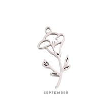 Flower Month Charm Charms & Pendants