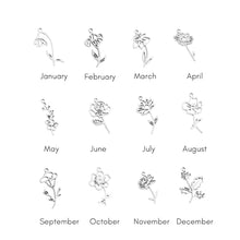 Flower Month Charm Charms & Pendants