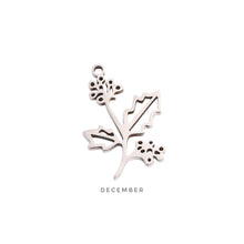 Flower Month Charm Charms & Pendants