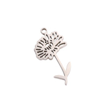 Flower Month Charm Charms & Pendants