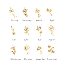Flower Month Charm Charms & Pendants