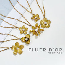 Fluer d’ Or Necklace Necklace