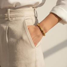 Geometry Zirconia Hinged Bangle Bracelets