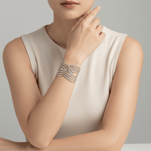 Gladiator Open Bangle Bracelet