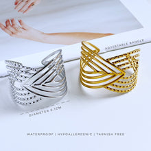 Gladiator Open Bangle Bracelet