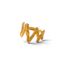 Gold Wrap Adjustable Ring Ring