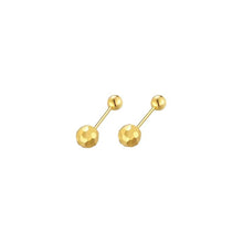 Hammered Ball Barbell Earring Earring