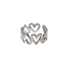 Heart Adjustable Ring