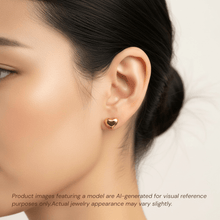 Heart Barbell Earring Earrings