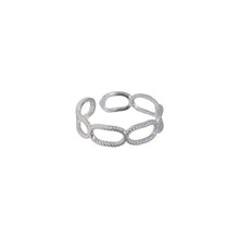Hollow Adjustable Ring Rings